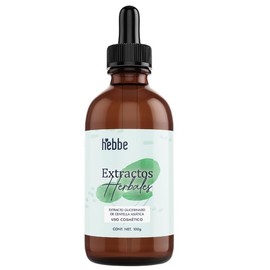 Hebbe Extracto De Centella Asiática 100 g | Reafirmante Hidratante | Cicatrizante Para Cosmética | Apto Para Sérums Cremas Champús
