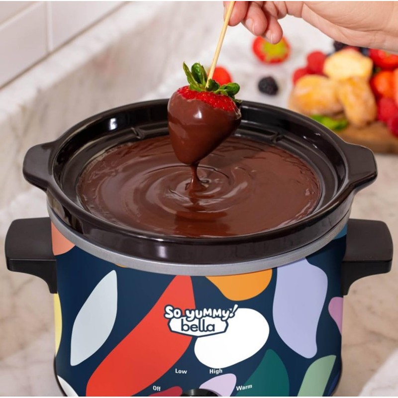 So Yummy by bella 2.0qt Twin Set Slow Cooker Navy