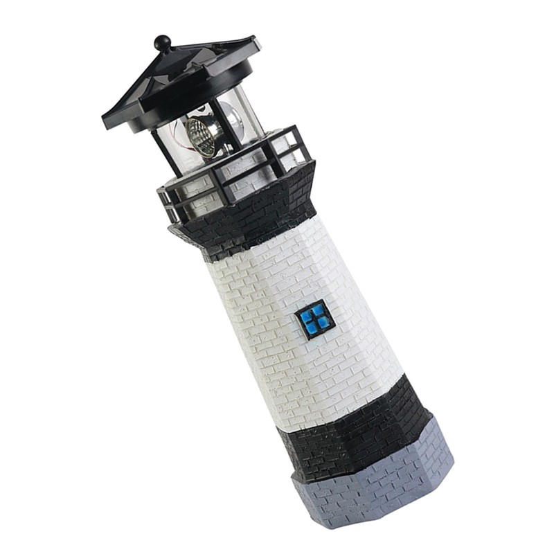 Solar Powered Lighthouse Environmentally Friendly Energy Saving Solar Lighthouse with