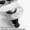 Xrten 1/2" Torque Angle Meter,360 Degree Angle Tool Stainless Steel