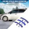 Hihaha Car Mini Spoiler Wing Decroation/Front for Car/Durable /40.5cm 250N