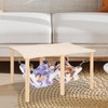 Fenteer Guinea Pig Hammock Hideout with Wooden Stand Double Hammocks