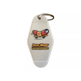 WEINERMOBILE Oscar Mayer inspired keytag