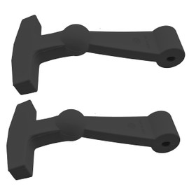 EWONICE 2Pack Replacement Cooler Lid Latches Compatible with Yeti RTIC and Other Related Hard Coolers, Improved Cooler Latches More Durable, Larger, Ergonomically Helps Save Fingers/Knuckles (Black)