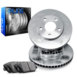 R1 Concepts Front Brakes and Rotors Kit |Front Brake Pads| Brake Rotors and Pads| Ceramic Brake Pads and Rotors - FEB.47060.02