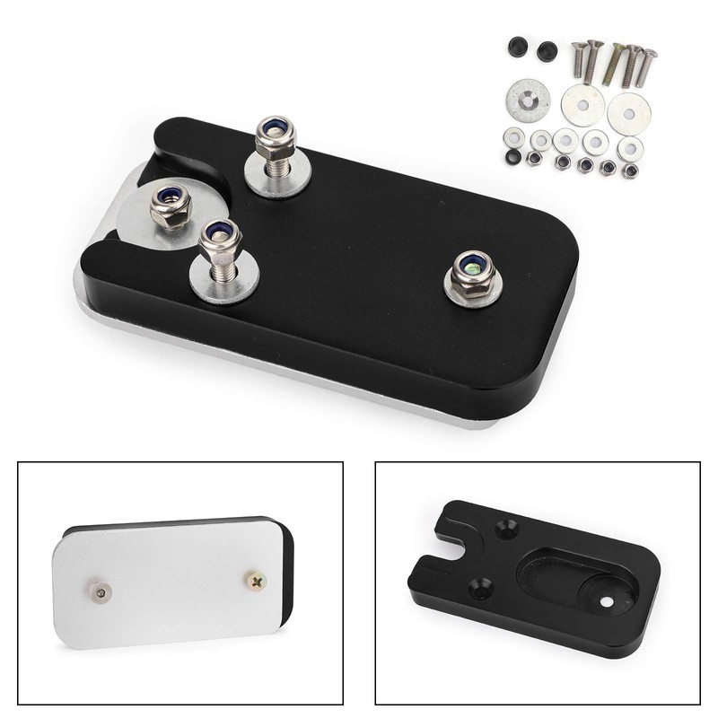 Areyourshop Motorcycle Universal Rear License Plate Mount Holder Motorcycle Accessories