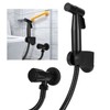 G1/2 Thread Bidet Sprayer Set Stainless Steel Bathroom Toilet Bidet
