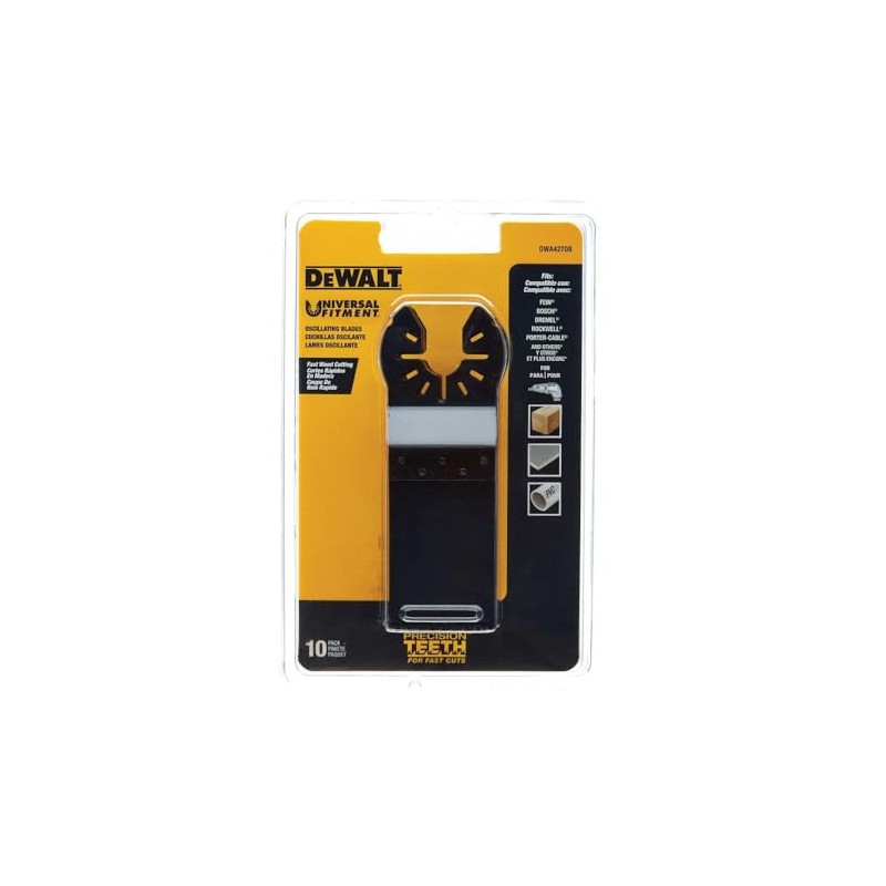 DEWALT DWA4270B Precision Tooth Blade (10 Pack), 1-1/4"
