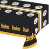 Trendware Pittsburgh Steelers Plastic Tablecloths, 3 ct