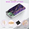 Gerkia 2Pack Travel Floss Picks Case，Refillable Portable Floss Pick Holder
