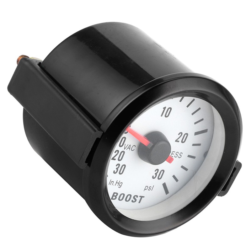 Universal Boost Pointer Gauge Vacuum Pressure Meter 0‑30PSI 12V Blue