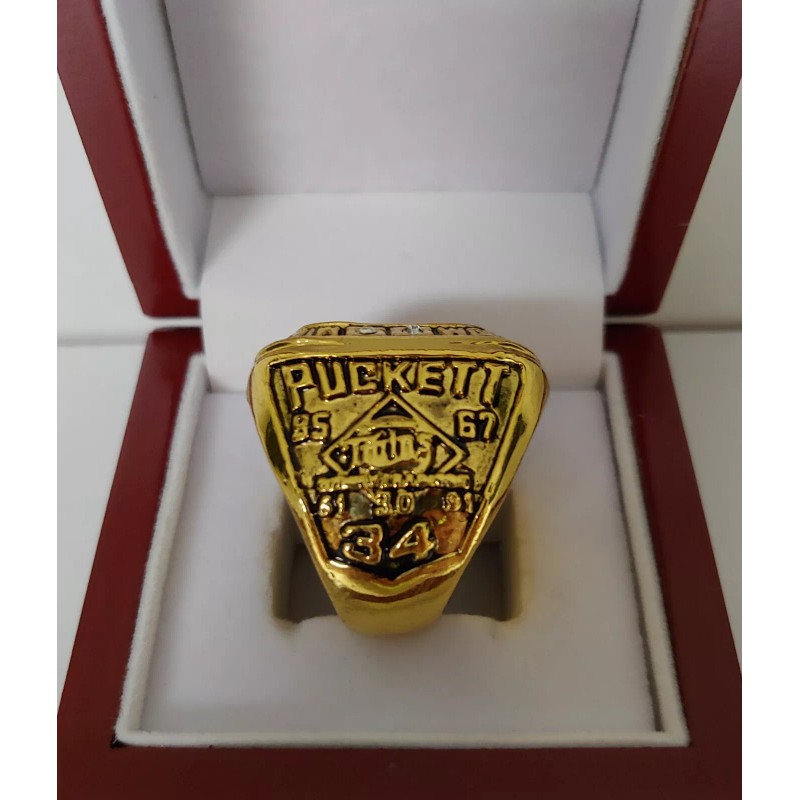 Kirby Puckett - 1991 Minnesota Twins World Series Ring With