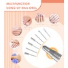 Portable Electric Nail Drill Machine: 40000RPM Professional E-File, Rechargeable Cordless
