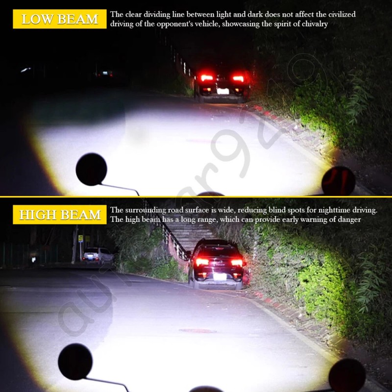 CHUSYYRAY High Power HID LED Headlight H6 Bulb for Yamaha