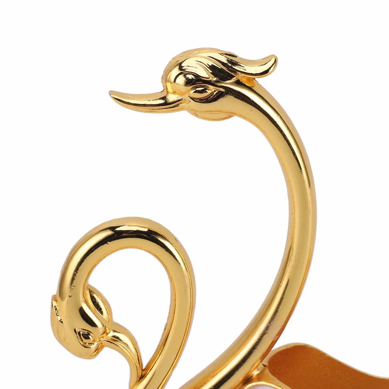 Swan Dinnerware Set Metal Tableware Cutlery Set Decorative Swan Base