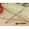 Platinum PLATINUM Ballpoint Pen Refill, 0.7mm, Black, Set of 2