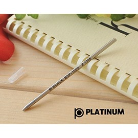 Platinum PLATINUM Ballpoint Pen Refill, 0.7mm, Black, Set of 2 BSP-100S-1