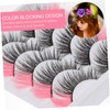 MERRYHAPY 5 Sets False Lashes Natural Eyelash Extensions Lightweight Gentle