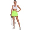 Ultrafun Women's Active Tennis Golf Skort Pleated Athletic Sports Running