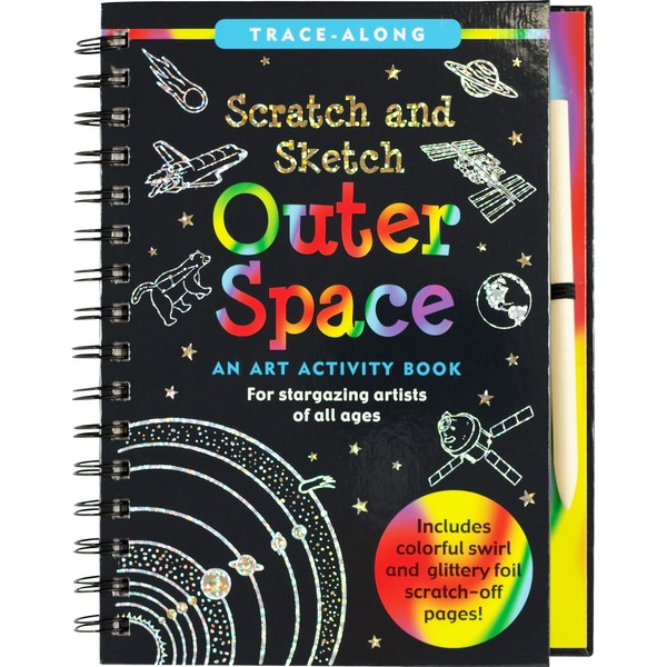 Scratch & Sketch Outer Space (Trace Along)