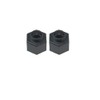 1-Pack (2Total Adapters) Plastic Shrub Adapter 1/2" Female NPT x
