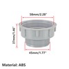 Qrity 1 Piece Kitchen Sink Drain Pipe Joint Thread Hose