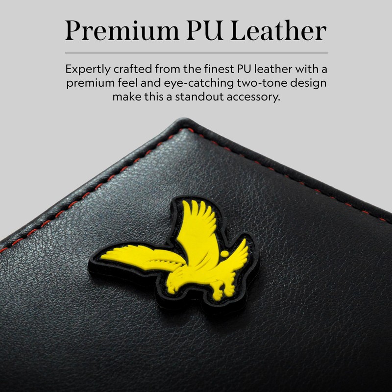 Lyle and Scott Golf Gifts: Premium Leather Golf Scorecard Holder