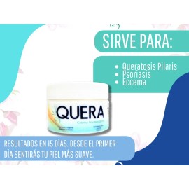 2 Cremas Quera 250g C/u Queratosis Pilaris, Piel De Gallina