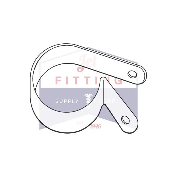 3/16X.203X.430 Standard Nylon Cable Clamp (Quantity: 2500)