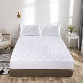 Style and Choice® Quilted Mattress Protector | 30 CM Deep Skirt | Fitted Sheet Style Bed Cover | Hypoallergenic | Dust Mite Proof | Breathable | Noiseless (Non-Waterproof, Single)