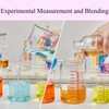 High Borosilicate Glass Measuring Cup-V-Shaped Spout,1000ml(32OZ) Glass Measuring Beaker for