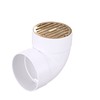 NDS 910B, 4 In. Round Grate Drain Cover, with PVC