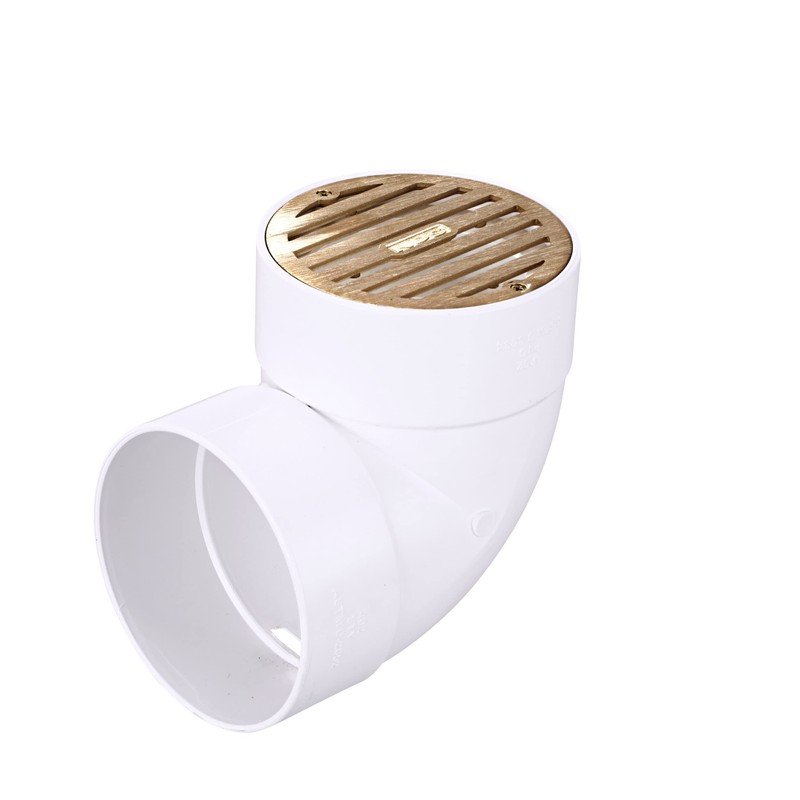 NDS 910B, 4 In. Round Grate Drain Cover, with PVC