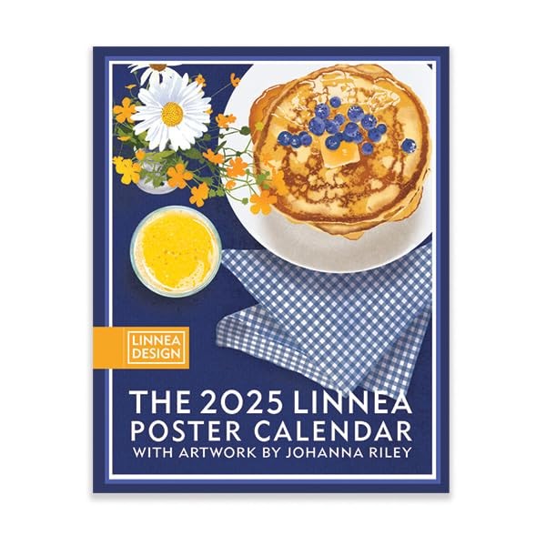 Linnea Design 2025 Poster Calendar 11 x 14" Artwork by