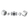 Straight Cutting Ring Fitting Galvanised Steel G 8 L for
