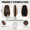 TOOMUME Key Cover TPU Car Key Case Fits Peugeot 208