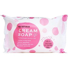 Pax Naturon Cream Soap P, White Peach Fragrance, 3.5 oz (100 g)