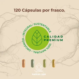 Ácido Alfa Lipoico L-carnitina Biotina 120 Cáps Raíces Zen