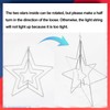 4th of July Patriotic Red White and Blue Decorations Lights,