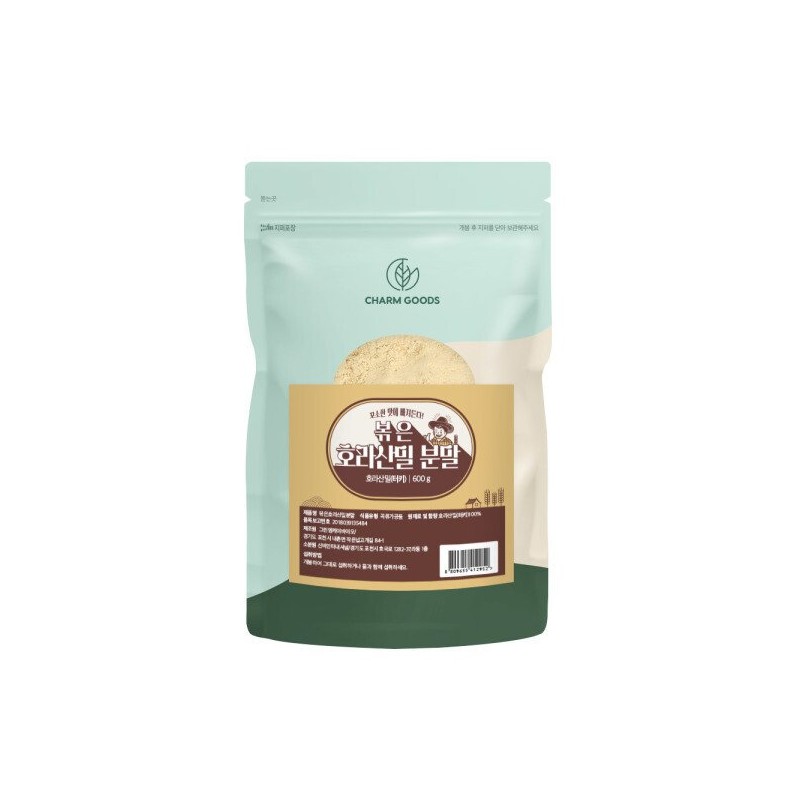 Chamgoods 볶은 호라산밀 분말 가루 오리엔탈 밀 효능 터키산 Roasted