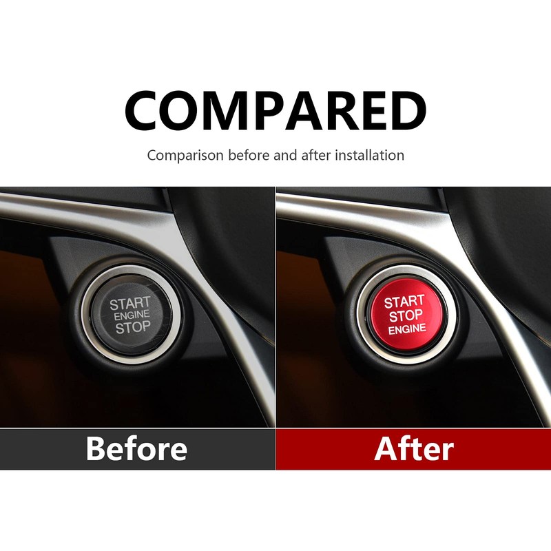 Engine Start Stop Button Sticker Engine Start Button Start Stop