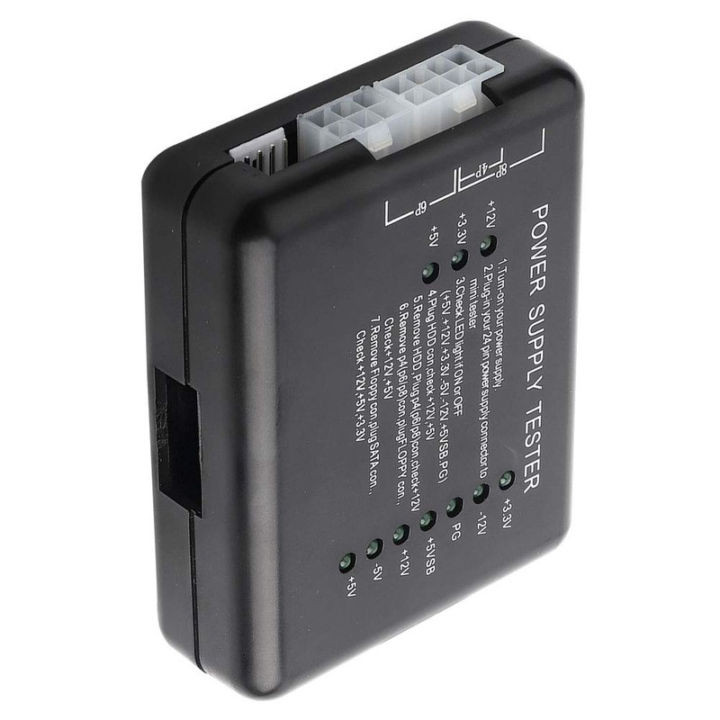 QANYEGN Power Supply Tester, Computer Power Supply Tester, Motherboard Tester,