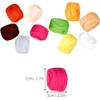 WADY 20 Colors Needle Felting Wool, Fibre Wool Roving Felting