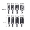 8PCS Set Wood Plug Cutter Drill Bit Hex Shank 4PCS