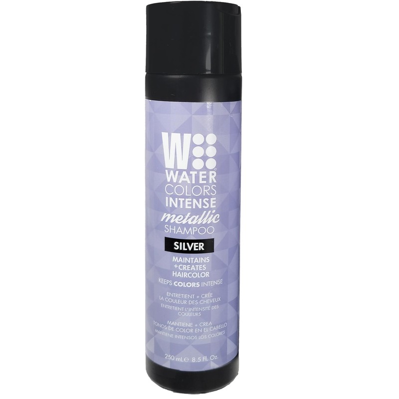 Watercolors Champú de color intenso 8.5 oz (plata)
