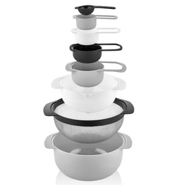 Herzberg Cooking - Measuring Spoon - Featured Products - Herzberg 8 in 1 Bowl & Measuring Cups Set