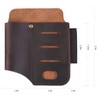 VIPERADE PJ15 Multitool Sheath for Belt, EDC Leather Sheath, Leather