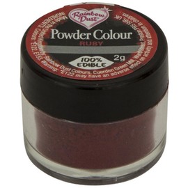 Rainbow Dust Powdered Food Colouring - (Ruby)