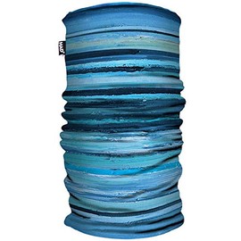 H.A.D. Printed Fleece Tube Kids Blue, Children's Scarves and Neckerchiefs, Size One Size - Colour Sea Salt, Sea Salt