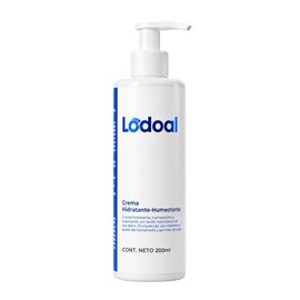 Crema para Pies Hidratante Humectante, y Piernas, Lodoal, con Ácido Hialurónico, Vitamina E y Aceite de Hamamelis, 200ml